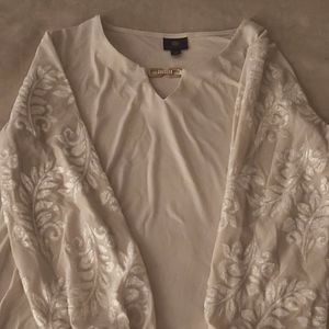 Creme blouse